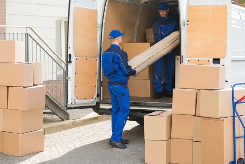 Kentishtown Man And Van team preparing safely for a move
