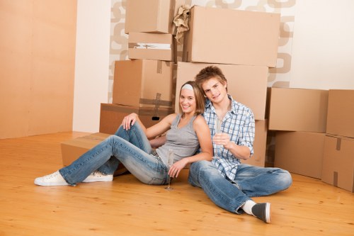 Professional packing service for a Kentish Town home move