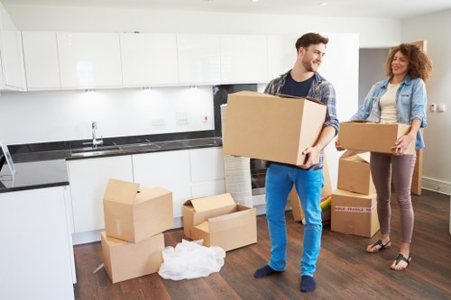 Furniture loading support for a local move in Kentish Town
