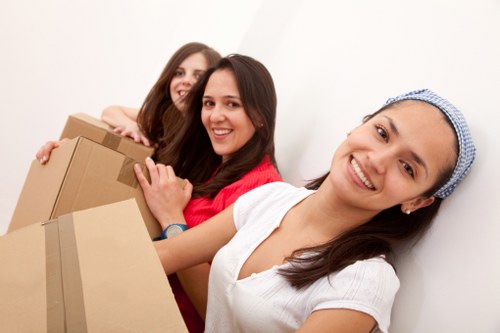 Furniture pick-up service handling a sofa removal in Kentishtown