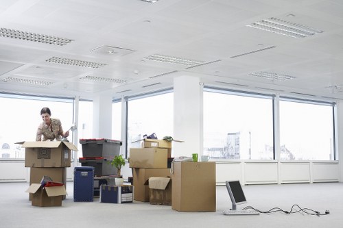 Professional packing and labeling for a Kentishtown business relocation