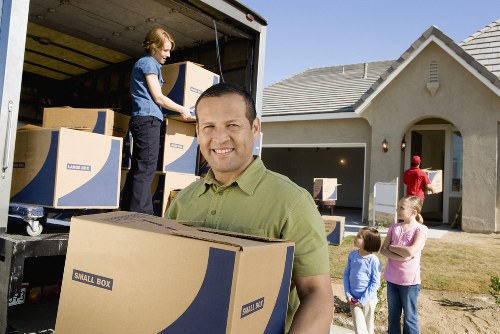 Packing and loading help from a local removal team
